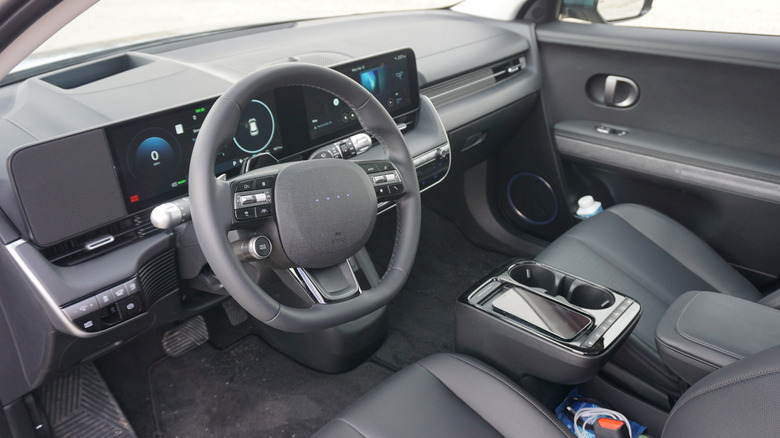 Dashboard of a 2025 Hyundai Ioniq 5