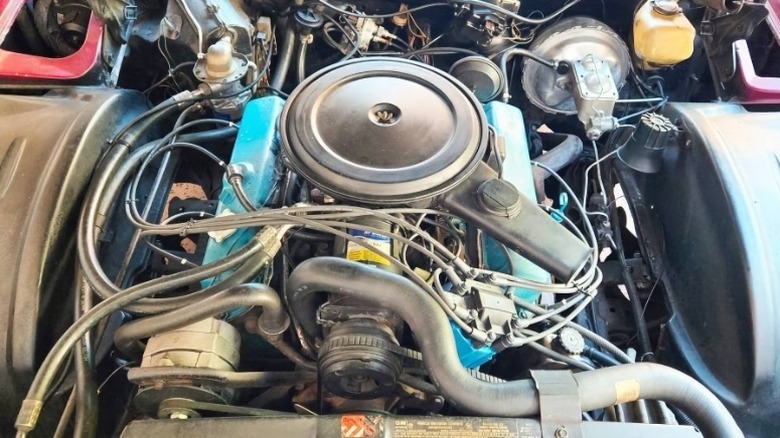 1975 Cadillac Eldorado V8 engine