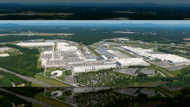 The BMW Spartanburg factory