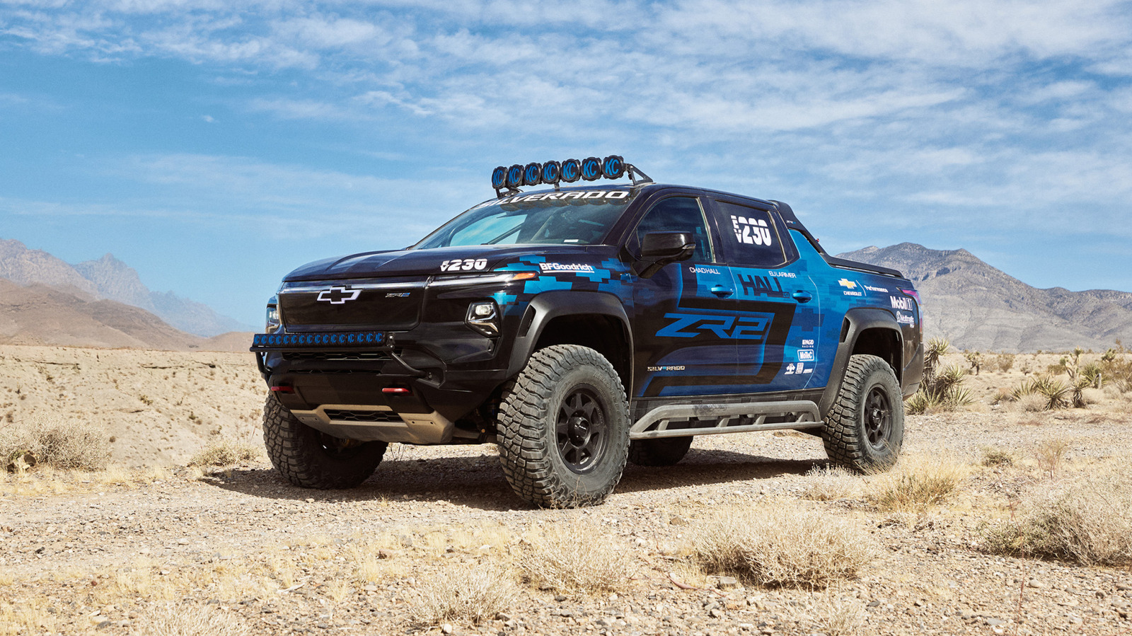 Chevy Built A Near-Production Silverado EV ZR2 That's Going Off-Road Racing In The Mint 400