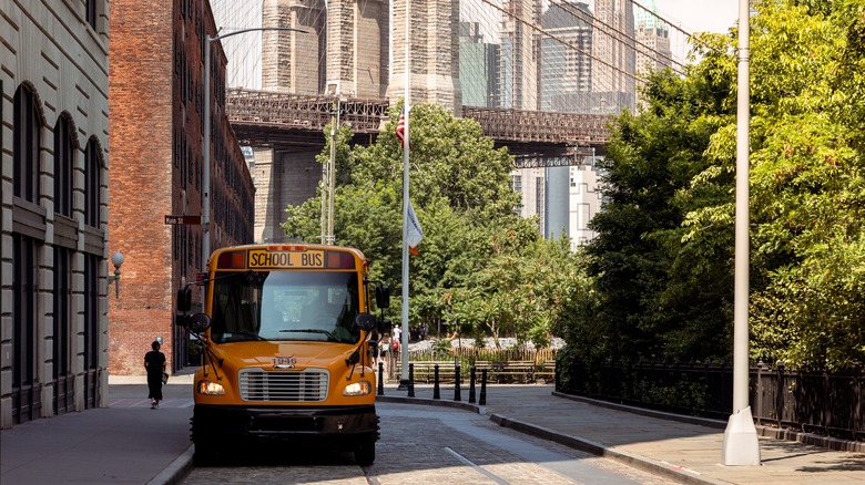 Manhattan school bus