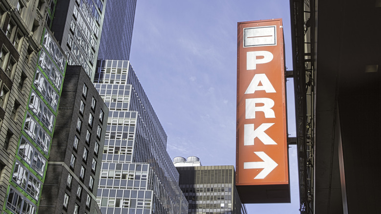 Manhattan parking garage