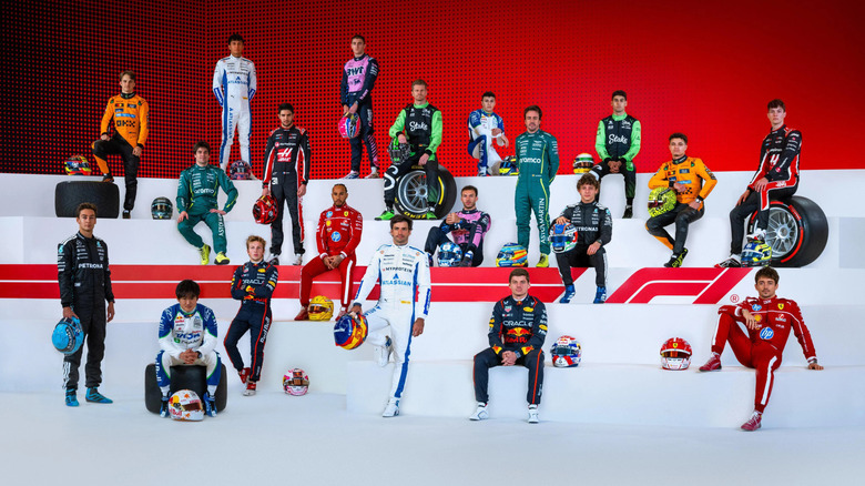 2025 Formula One grid