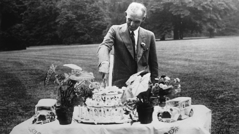 Henry Ford's 66th birthday