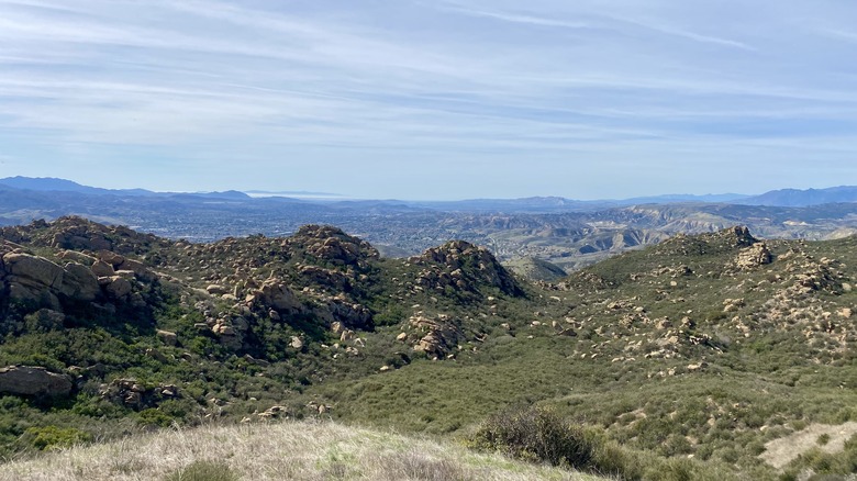 The view from the Chumash Trail in LA