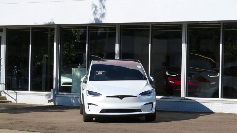 Tesla showroom