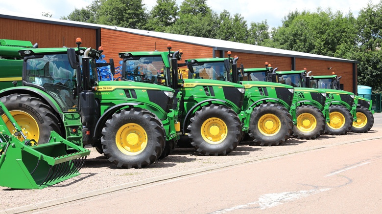 John Deere tractors