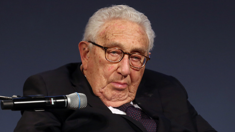 Former United States Secretary of State and National Security Advisor Henry Kissinger attends the ceremony for the Henry A. Kissinger Prize on January 21, 2020 in Berlin, Germany.