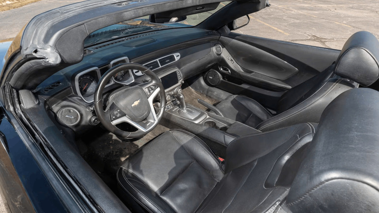 2015 Chevrolet 'Chevelle' Camaro interior