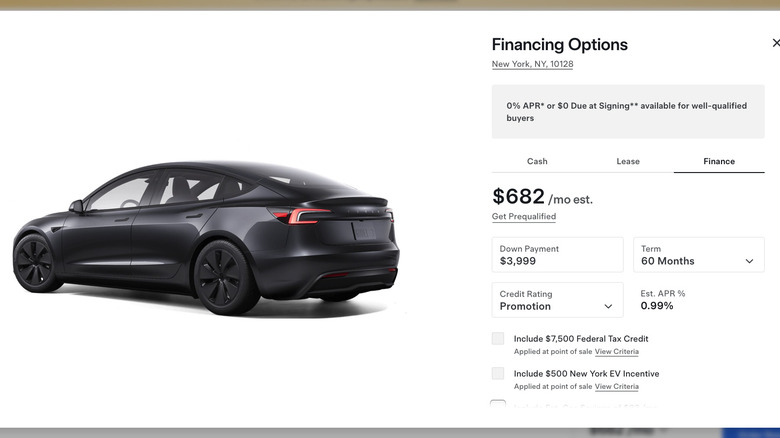 Tesla website