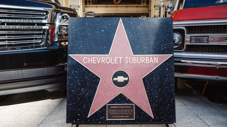 Chevy Suburban Walk of Fame star