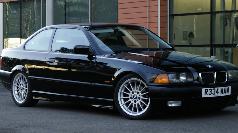 a black 98 BMW 328i