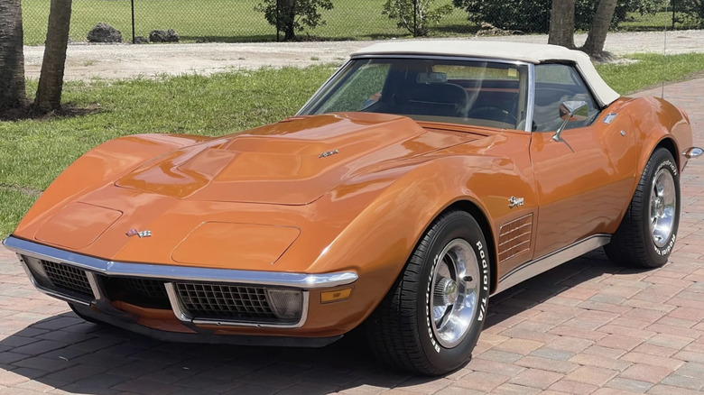 Orange 1971 Corvette