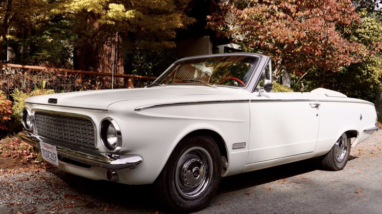 A 1963 Valiant convertible