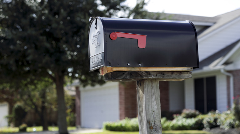 A mailbox