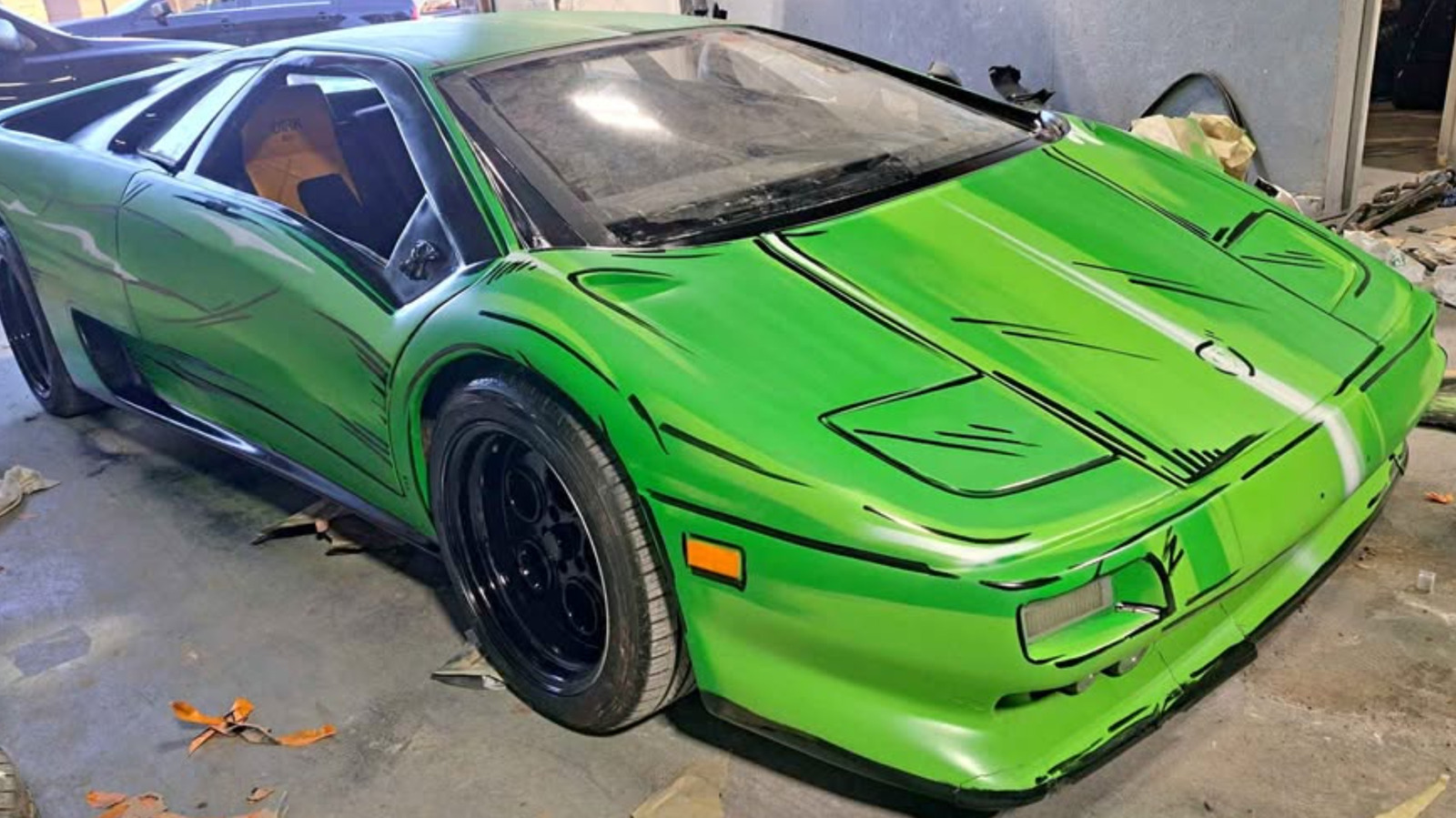 This Lamborghini Diablo Kit Car Has More Aura Than Any Real Supercar Ever Could