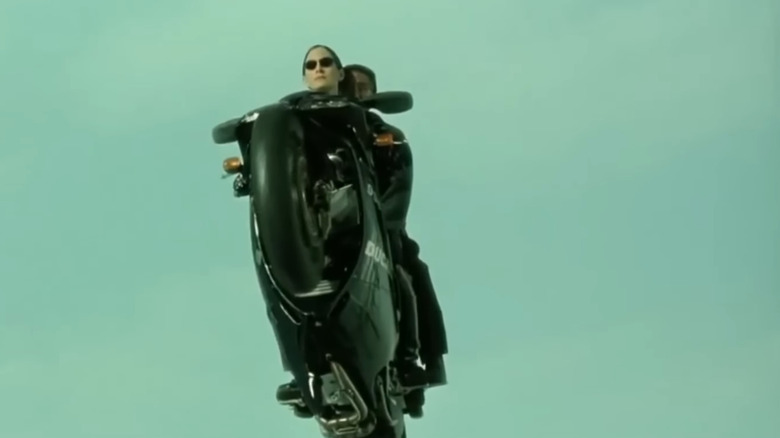 Trinity's Ducati 996 in The Matrix Reloaded