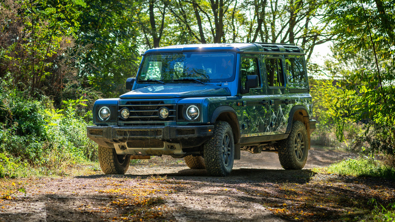 A photo of an Ineos Grenadier truck.