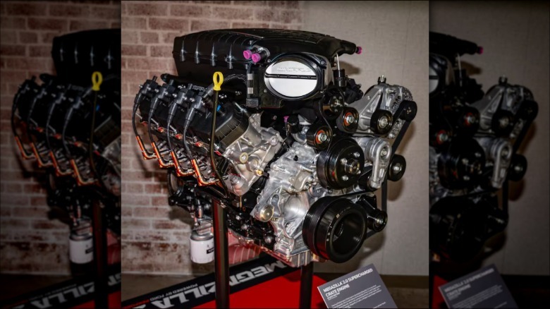 Ford Performance's monster Megazilla V8 crate engine.