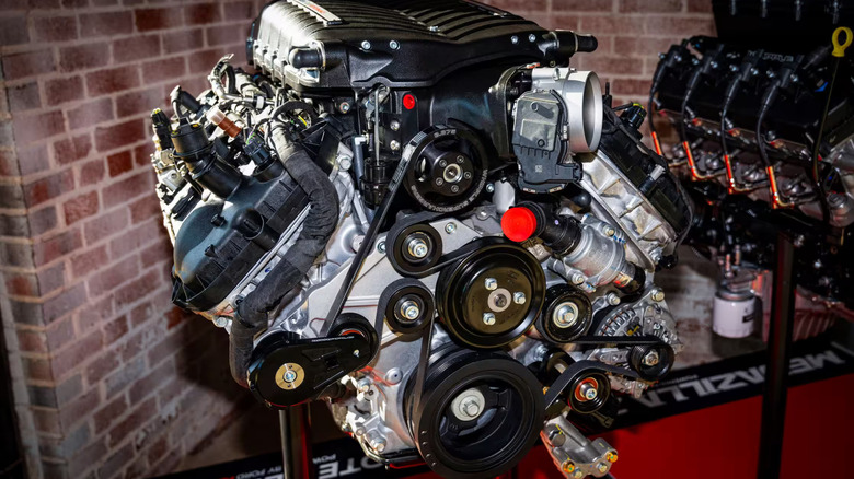 Ford Performance's monster Megazilla V8 crate engine.