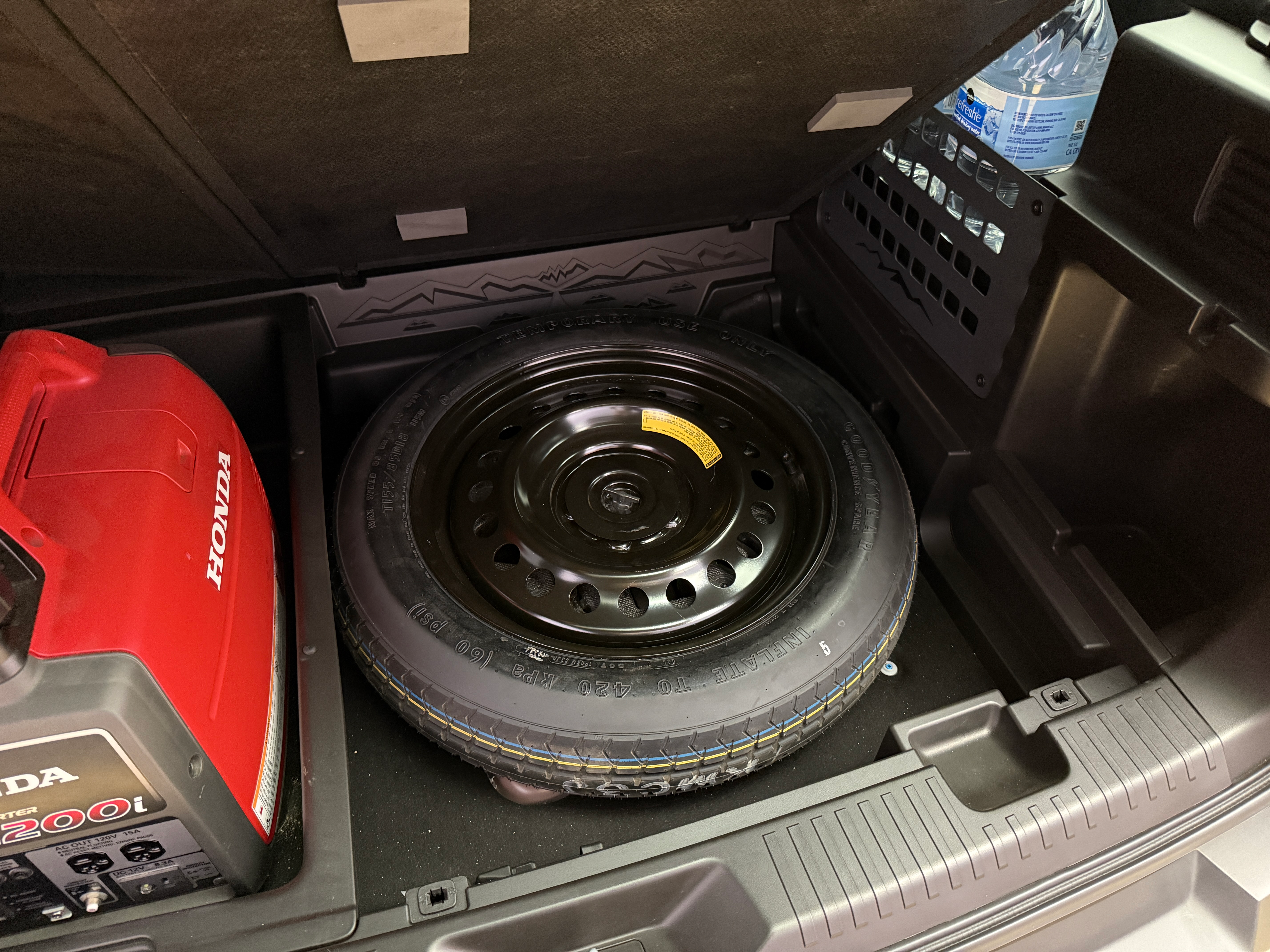 Cargo area of a 2026 Honda Passport TrailSport