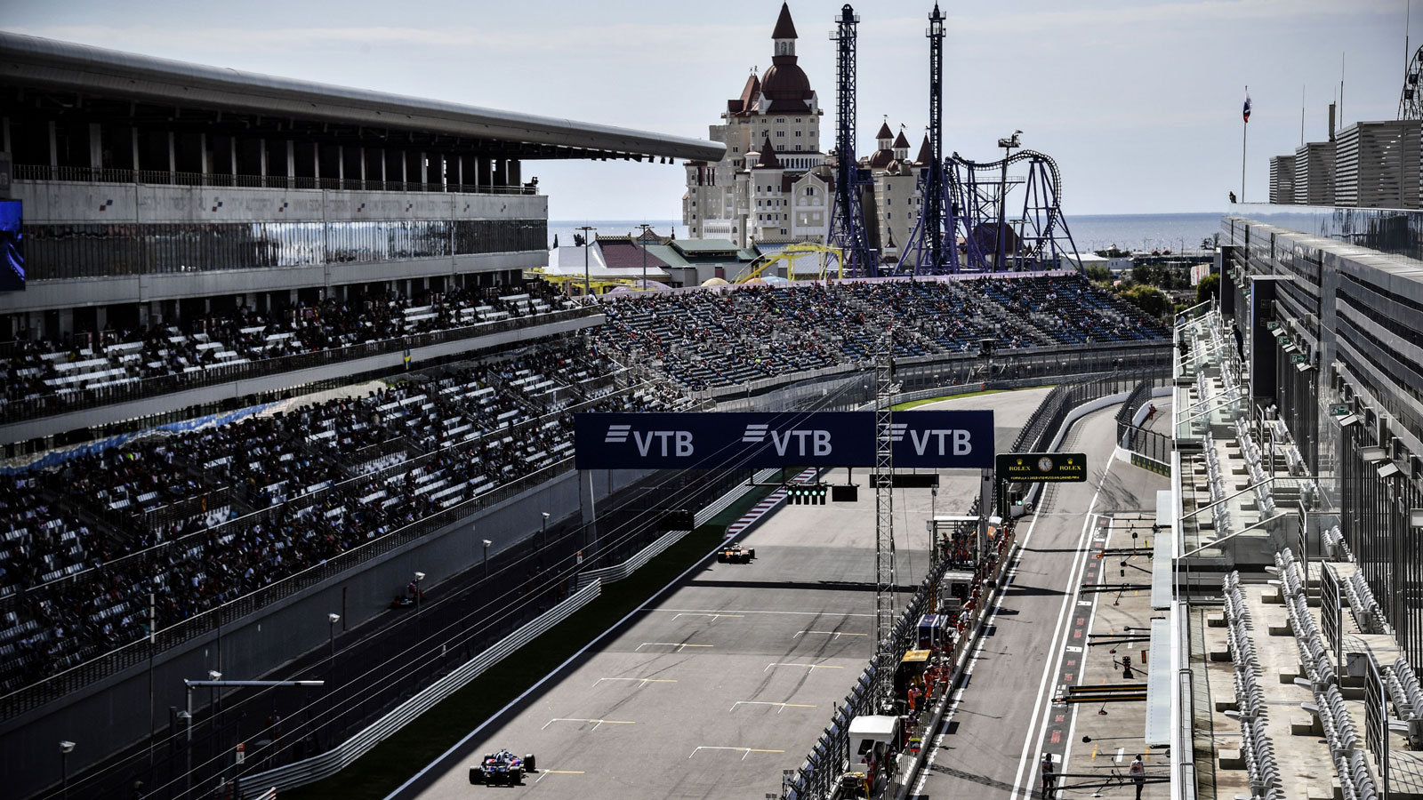 A photo of the Russian Grand Prix in Sochi. 