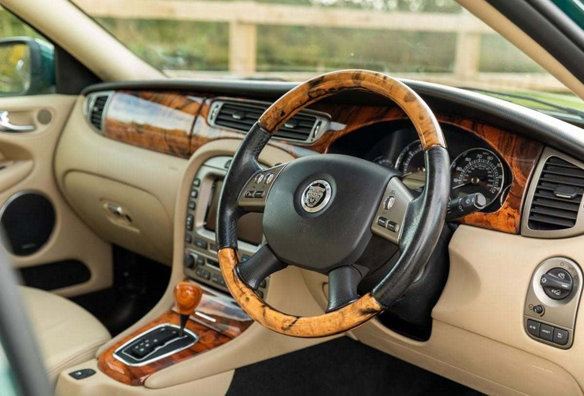 A photo of Queen Elizabeth's 2009 Jaguar X-Type Estate.