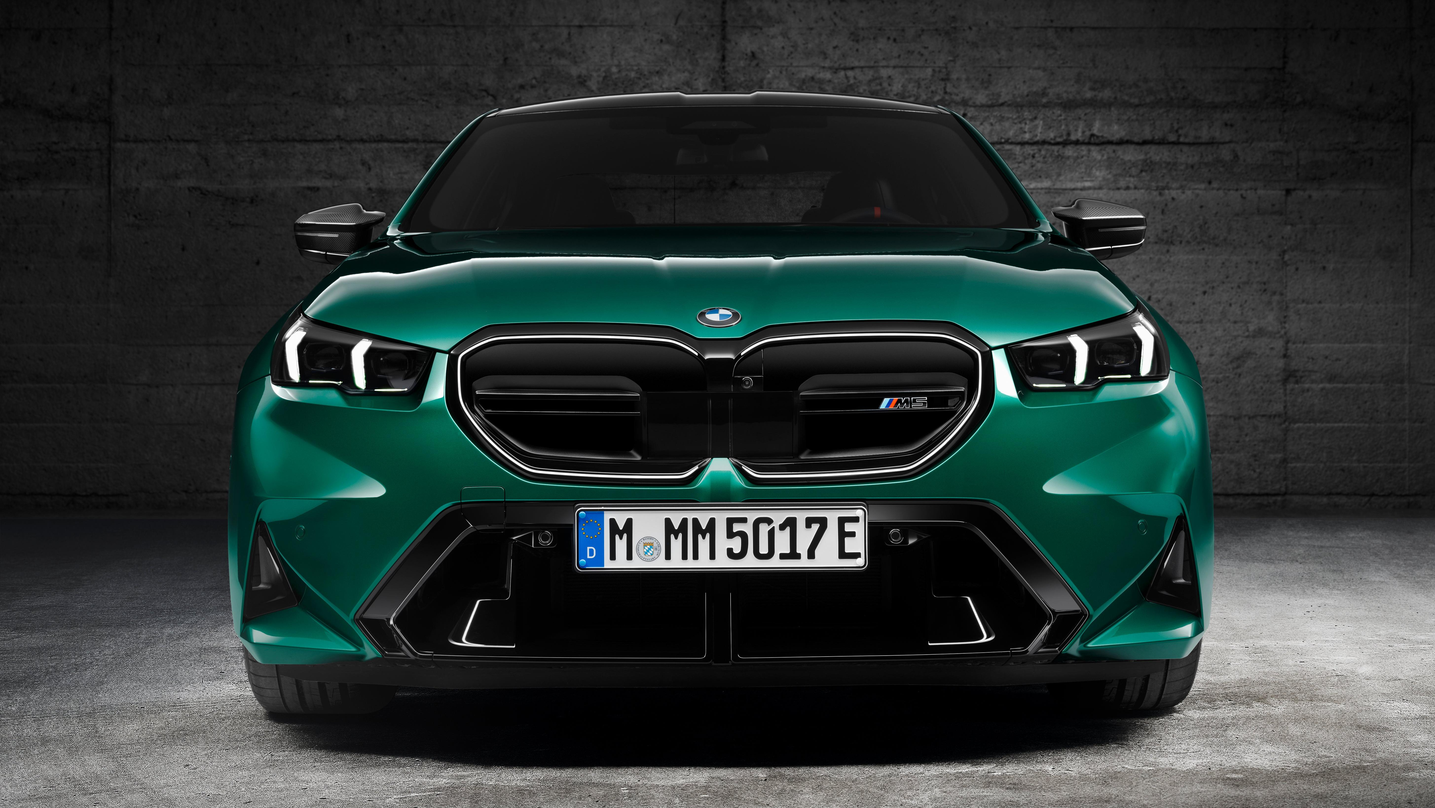 A head-on look at the green M5