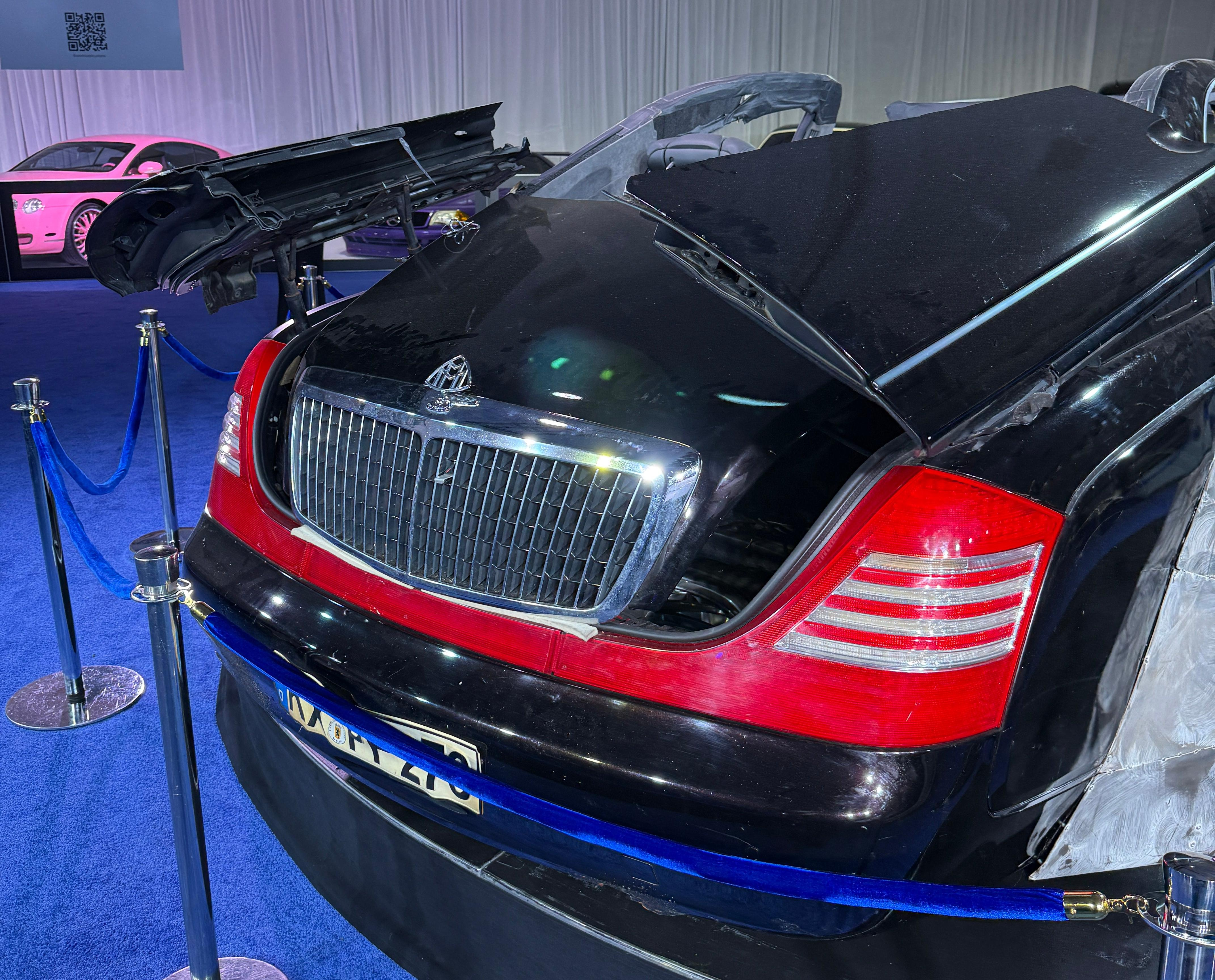 Chopped-up Maybach 57S from Kanye West and Jay-Z's 