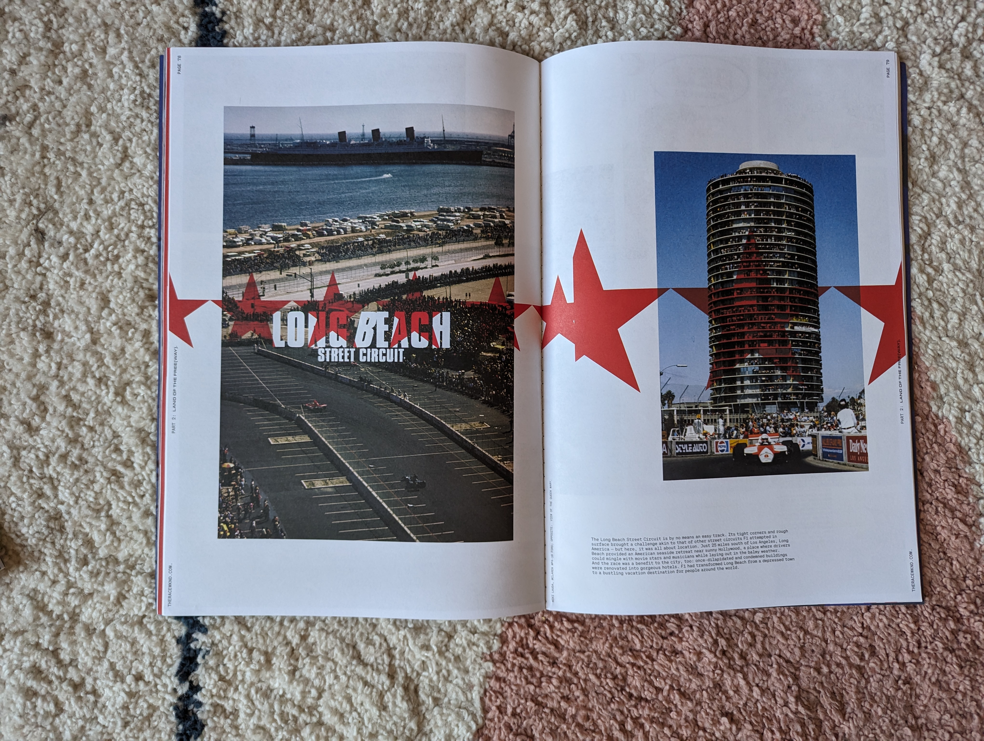 The Long Beach section in RACEWKND's F1 in America section