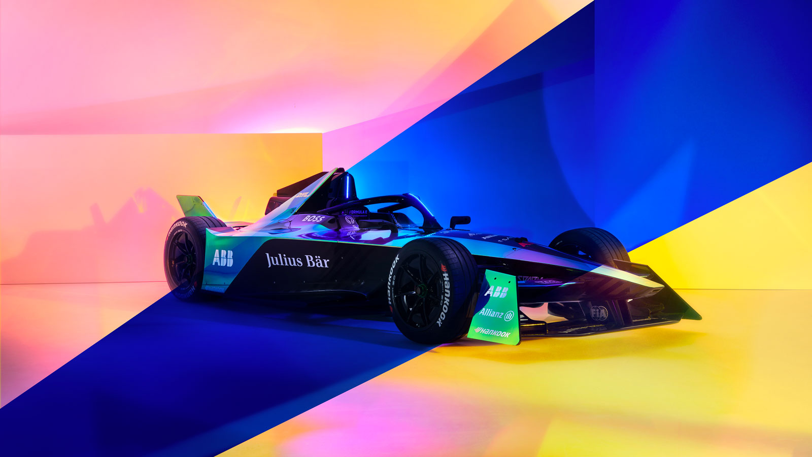 A render of the angular new Formula E Gen 3 car. 