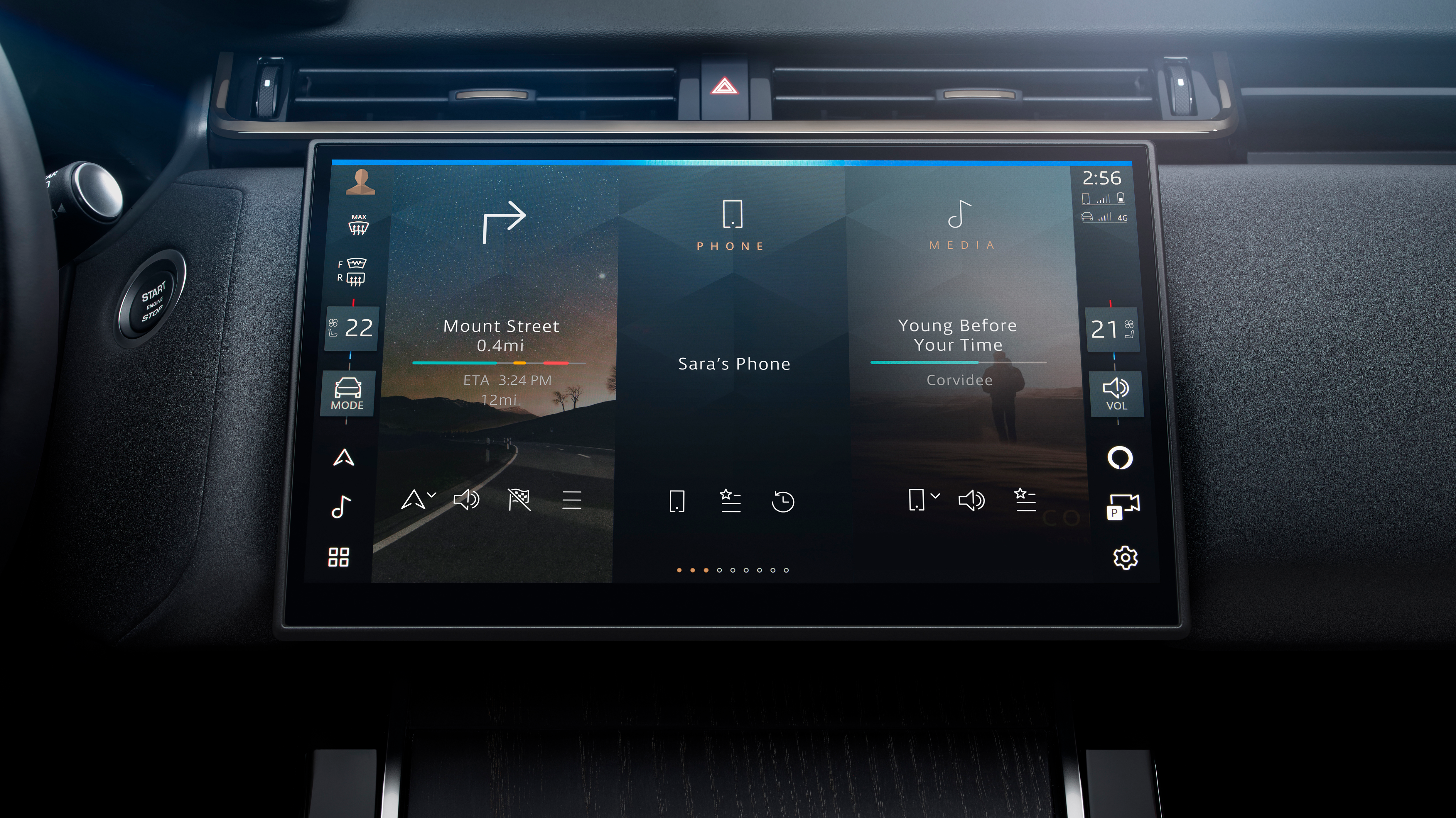 2024 Land Rover Range Rover Velar screen