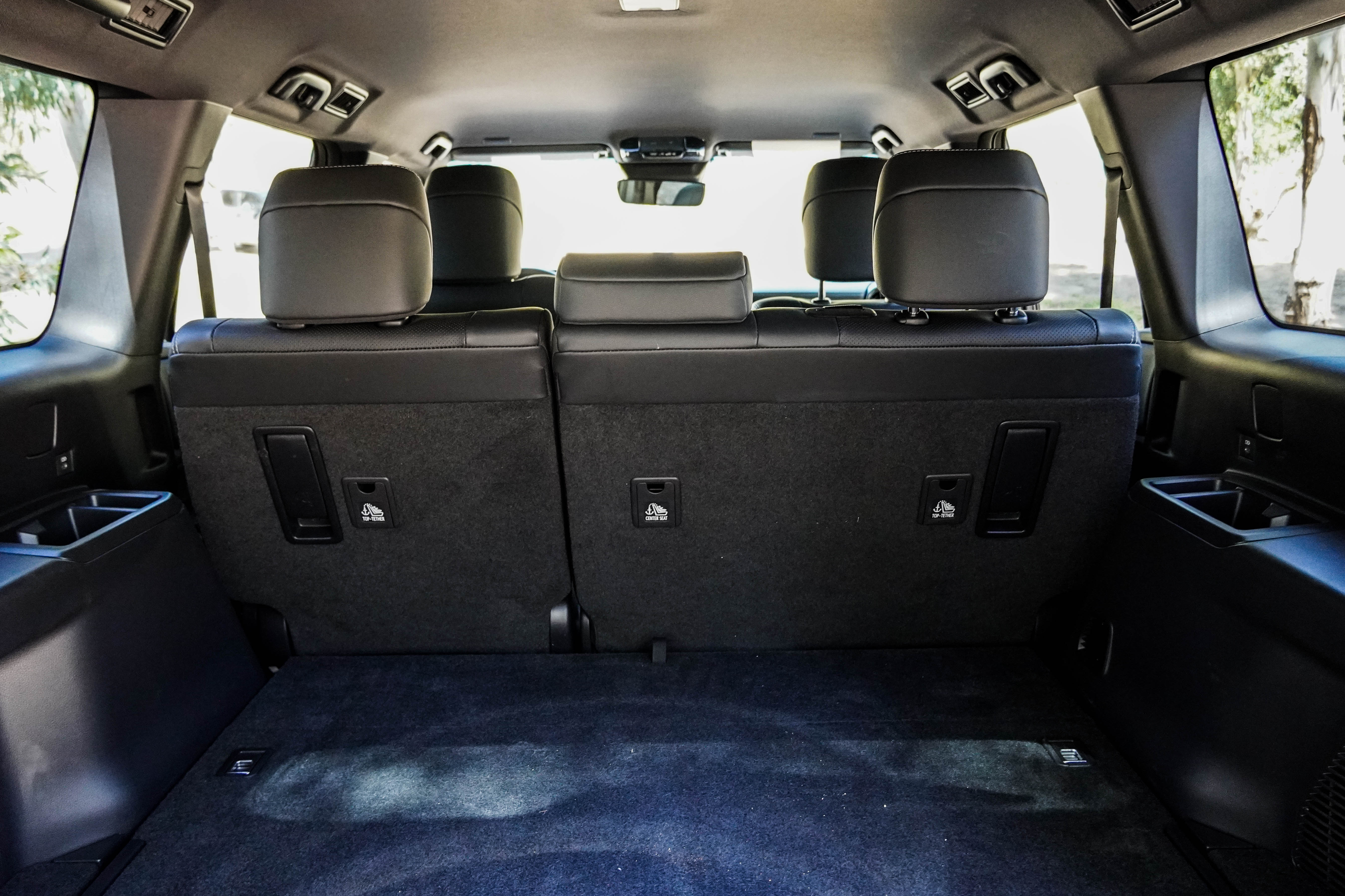 2024 Toyota Land Cruiser trunk space