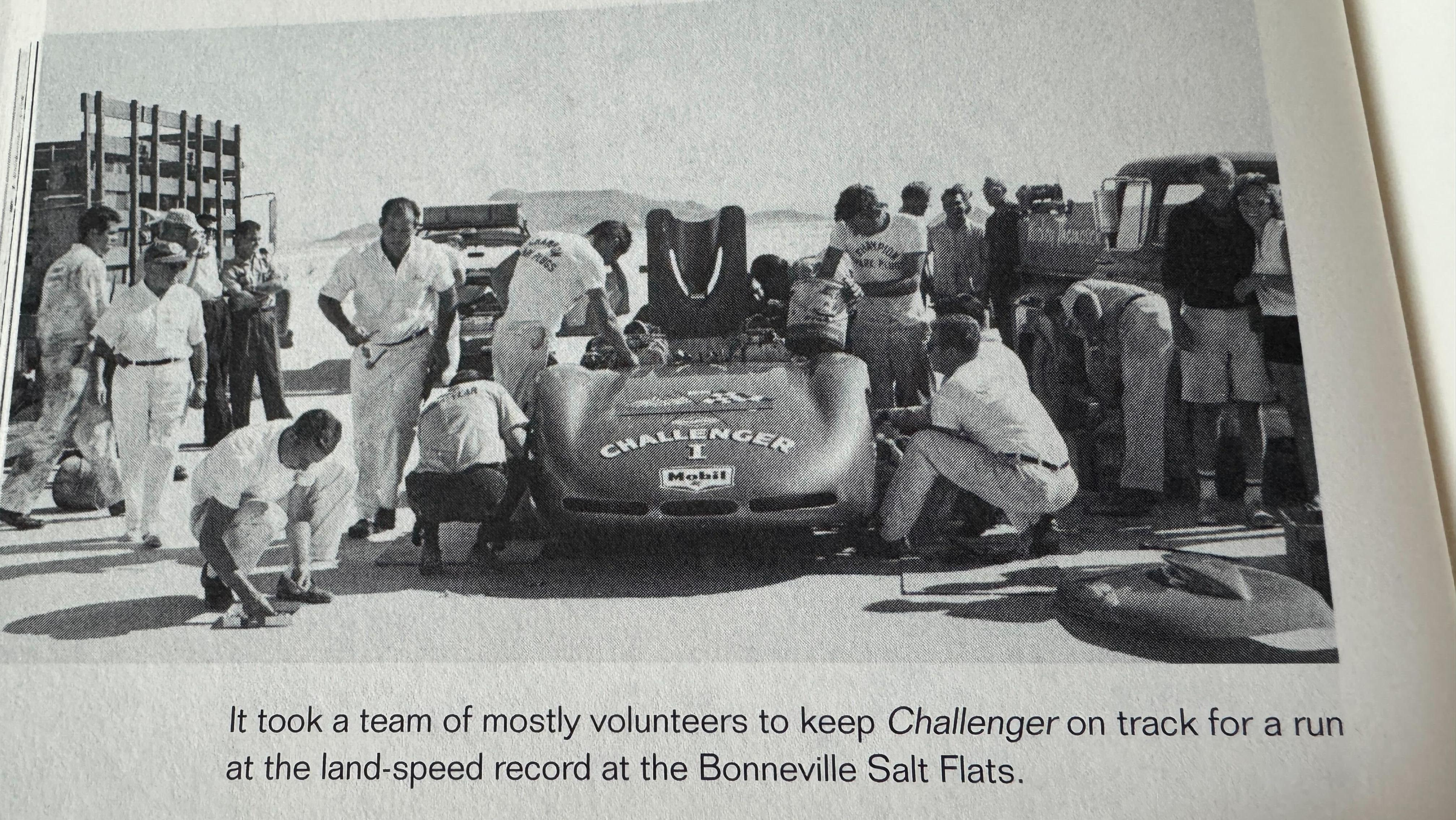 Mickey Thompson at Bonneville