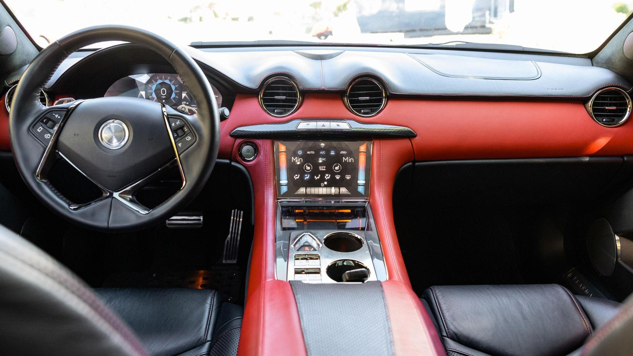 2018 Karma Revero interior