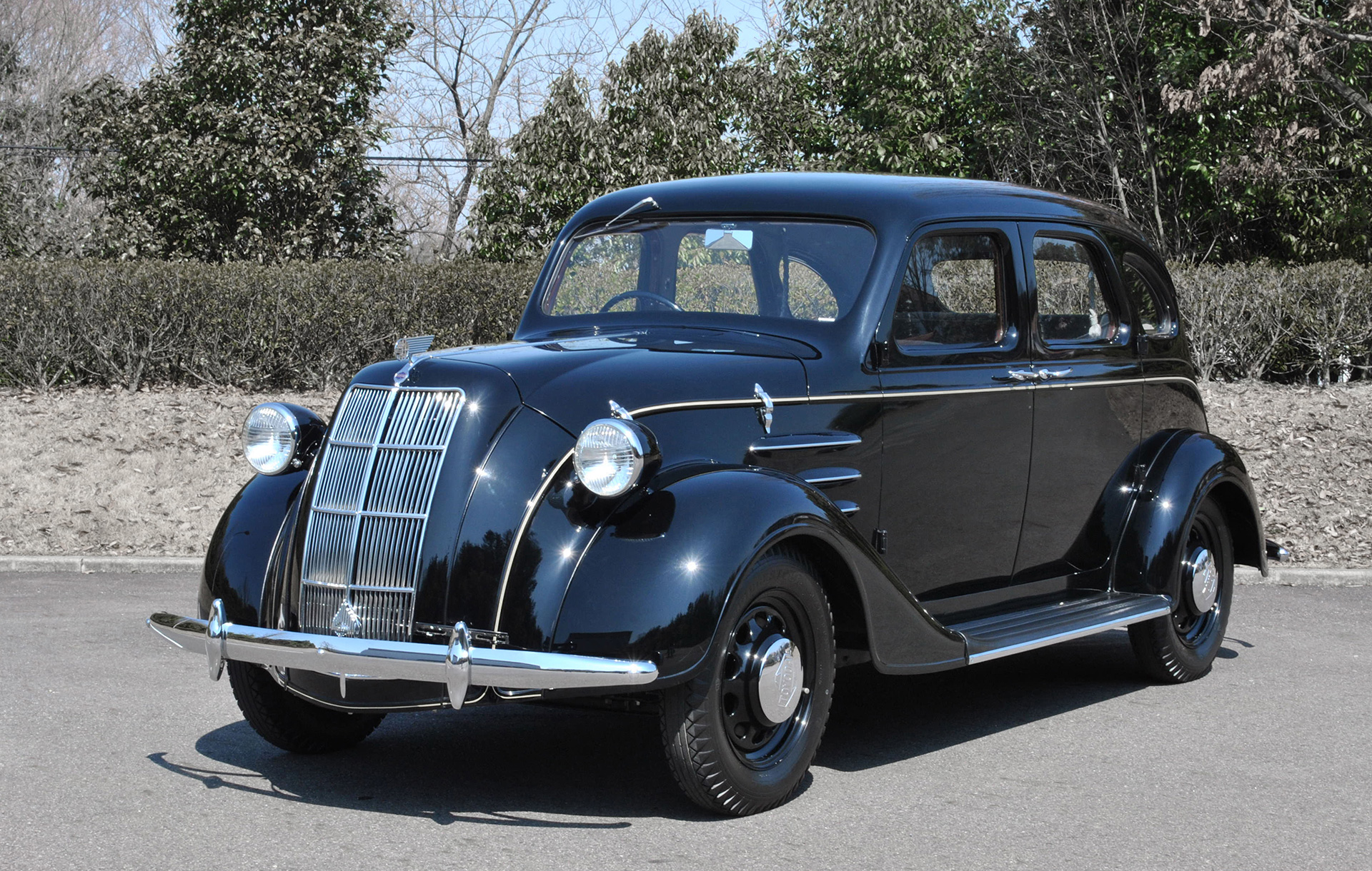 1936 Toyota AA, the first vehicle to wear the Toyota name.