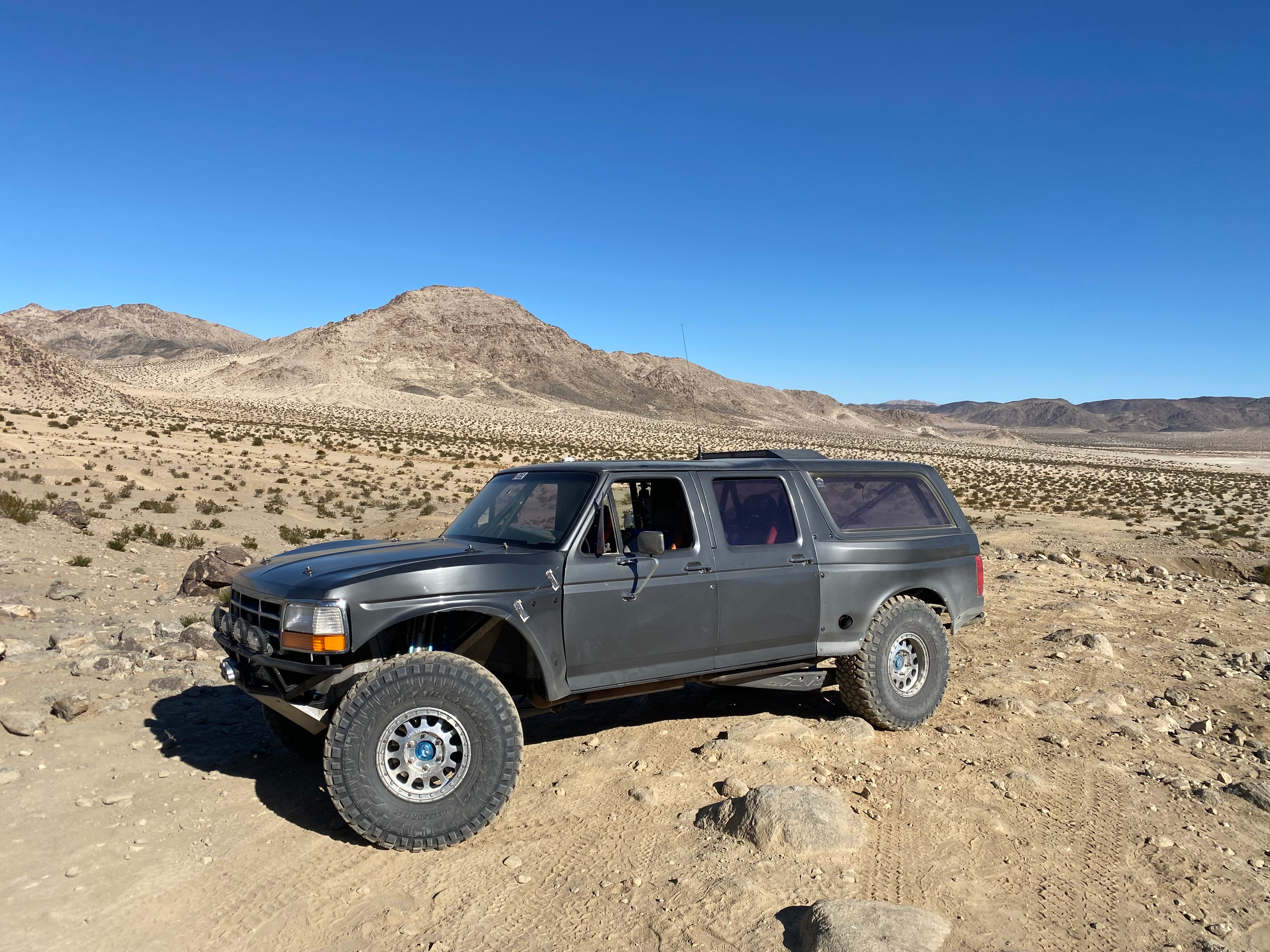 The custom and incredibly badass Ford Centurion prerunner