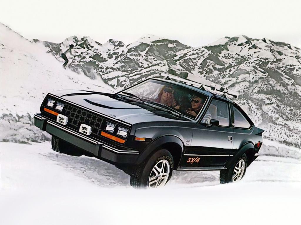 Front 3/4 view of an AMC Eagle fastback