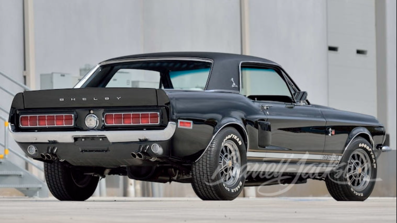 1968 Ford Mustang Black Hornet