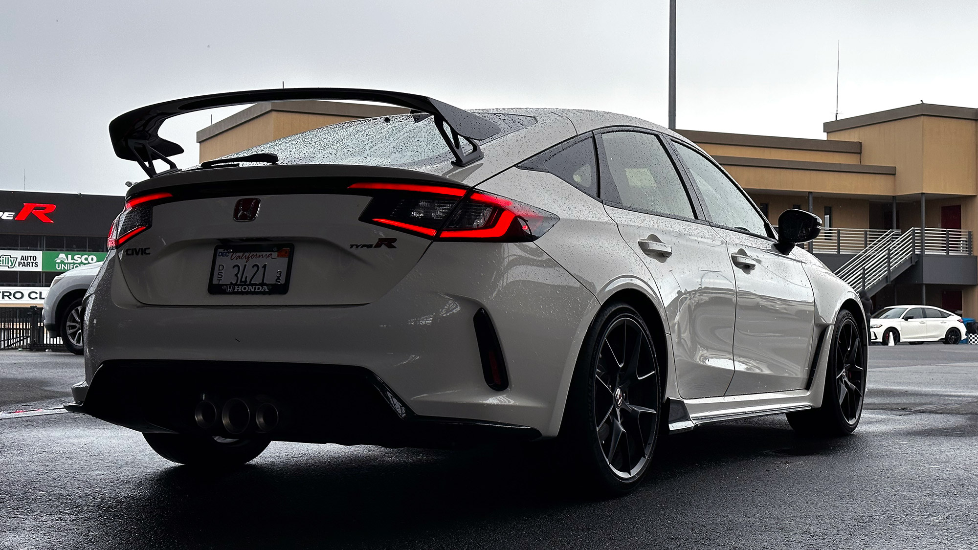 2023 Honda Civic Type R rear quarter view