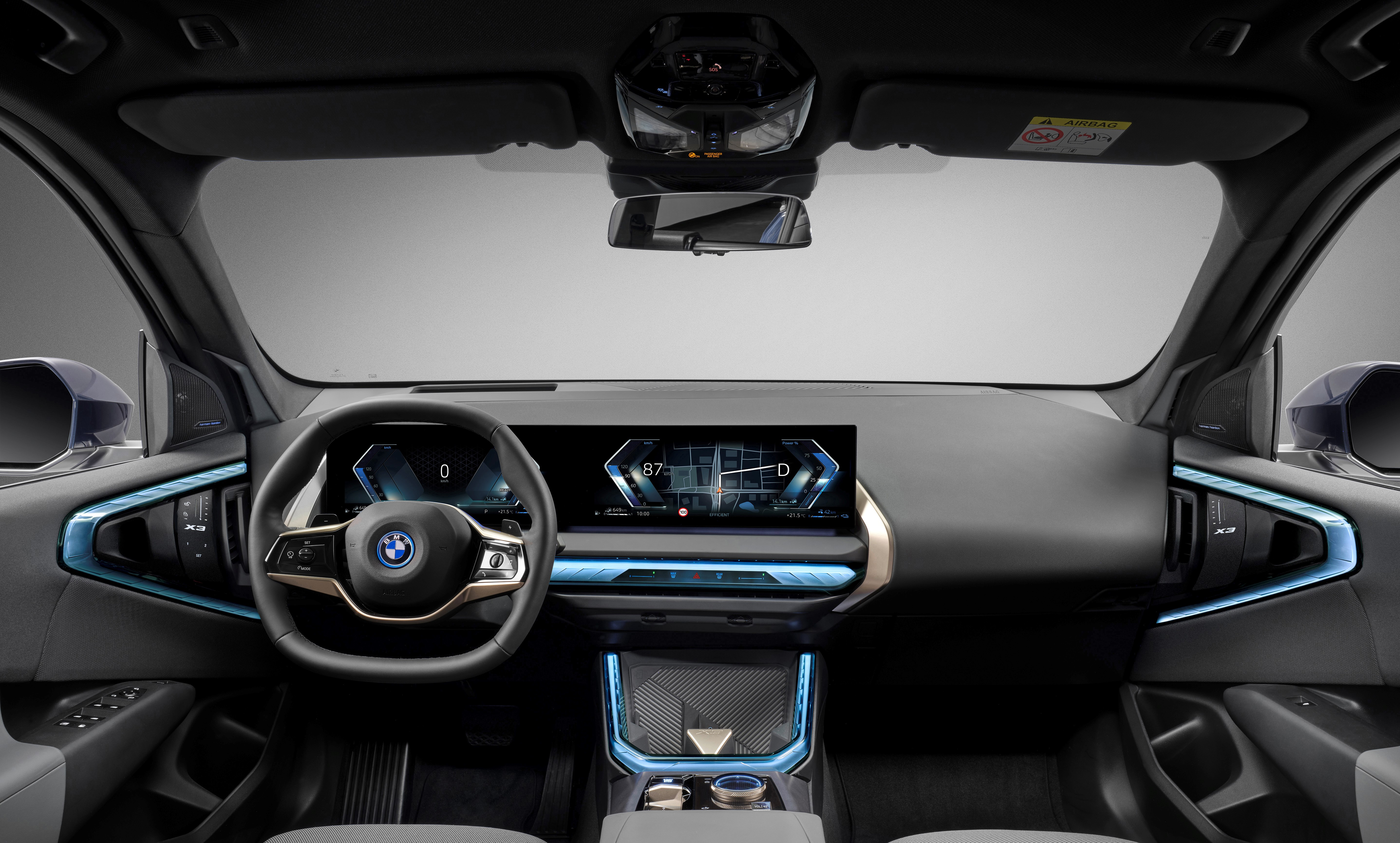 Interior of a 2025 BMW X3