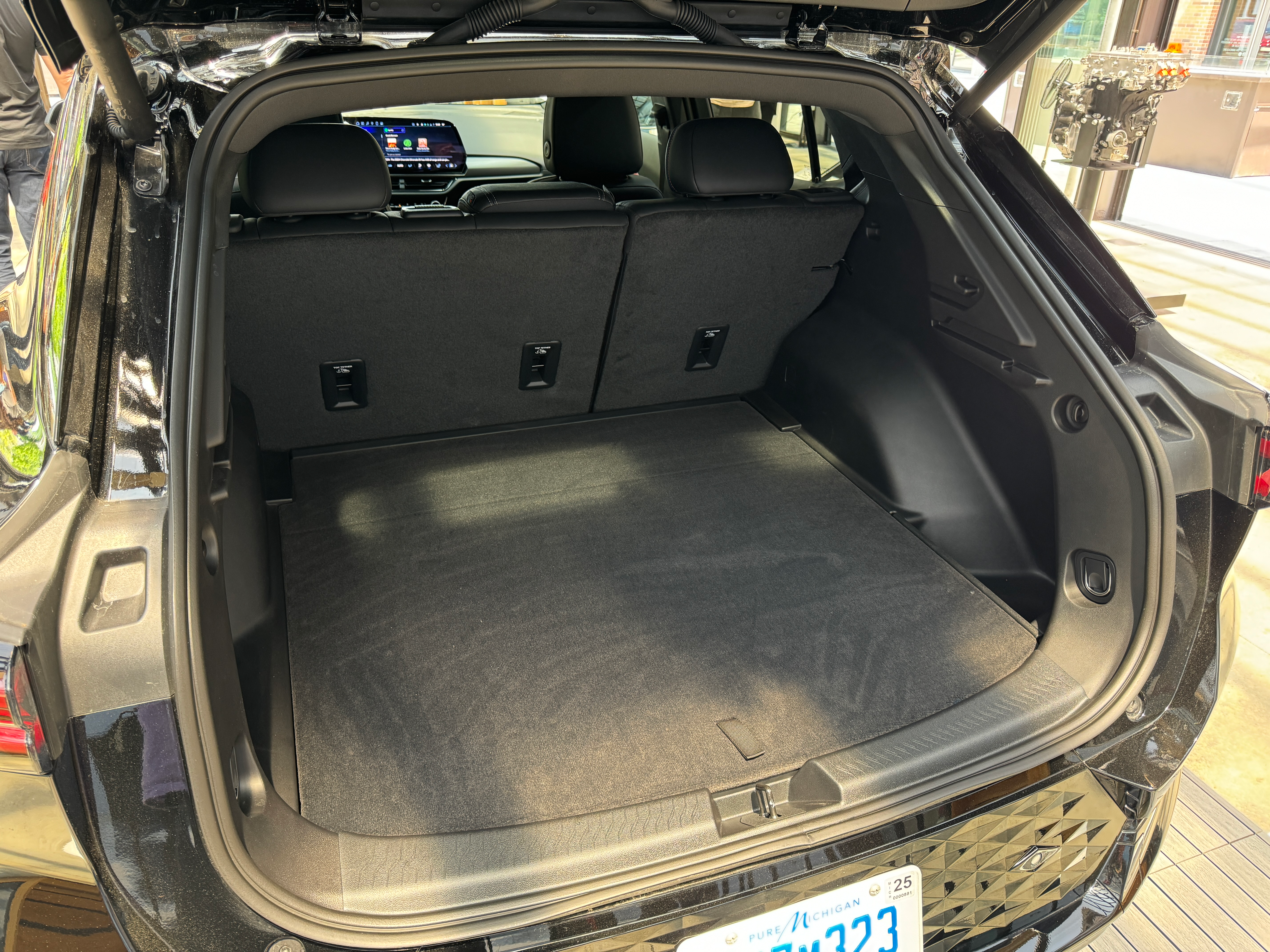 Cargo area of a 2024 Chevrolet Equinox EV