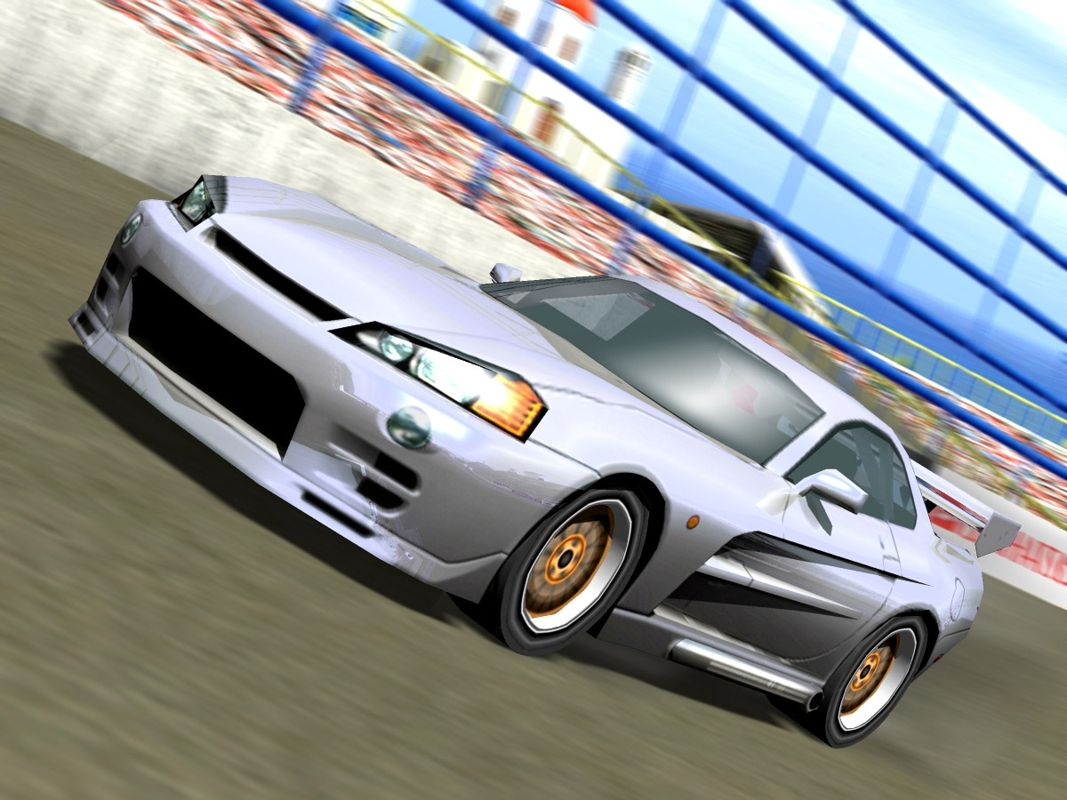 A promotional image showing a fictional car built in Sega GT's Carrozzeria.