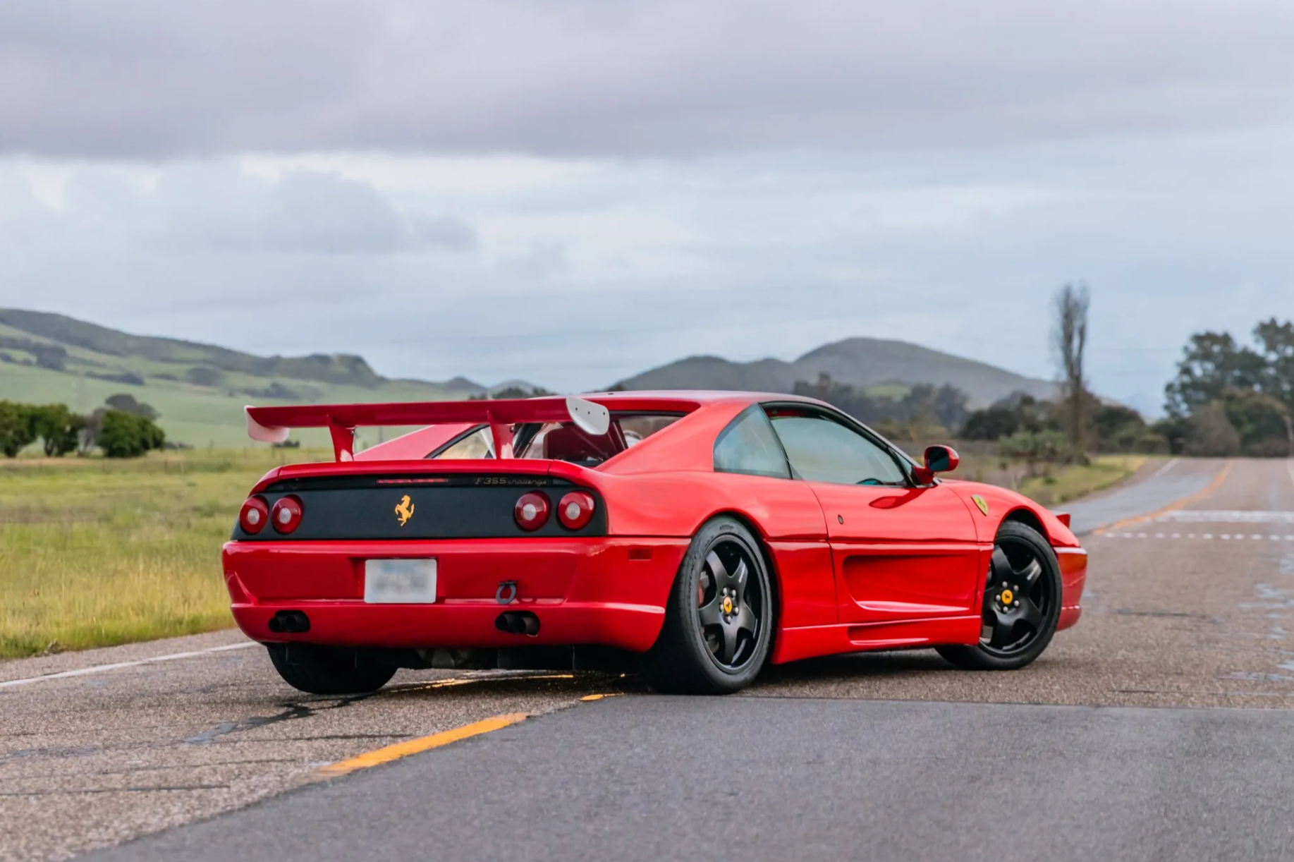 Ferrari 355 Challenge rear 3/4 view