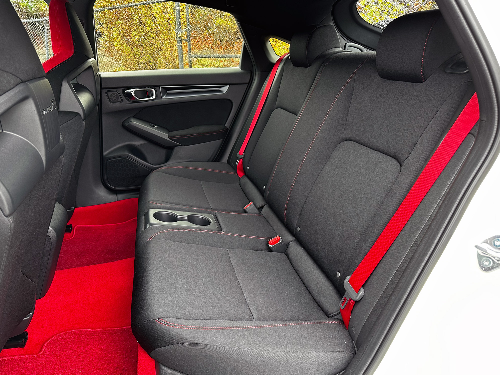 2023 Honda Civic Type R rear seat bench