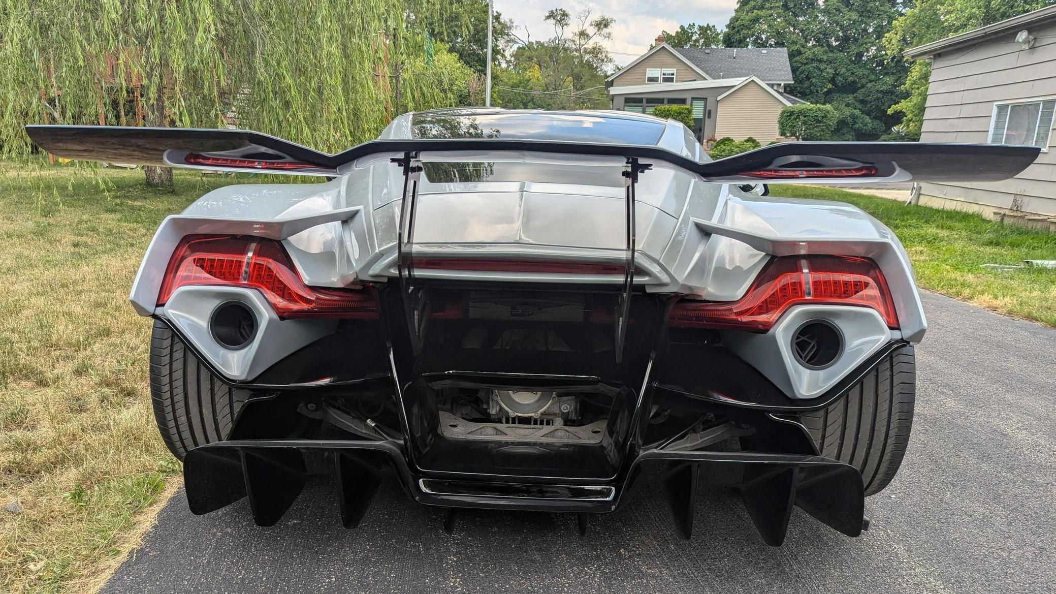 2008 Chevrolet Corvette with a Valarra body kit