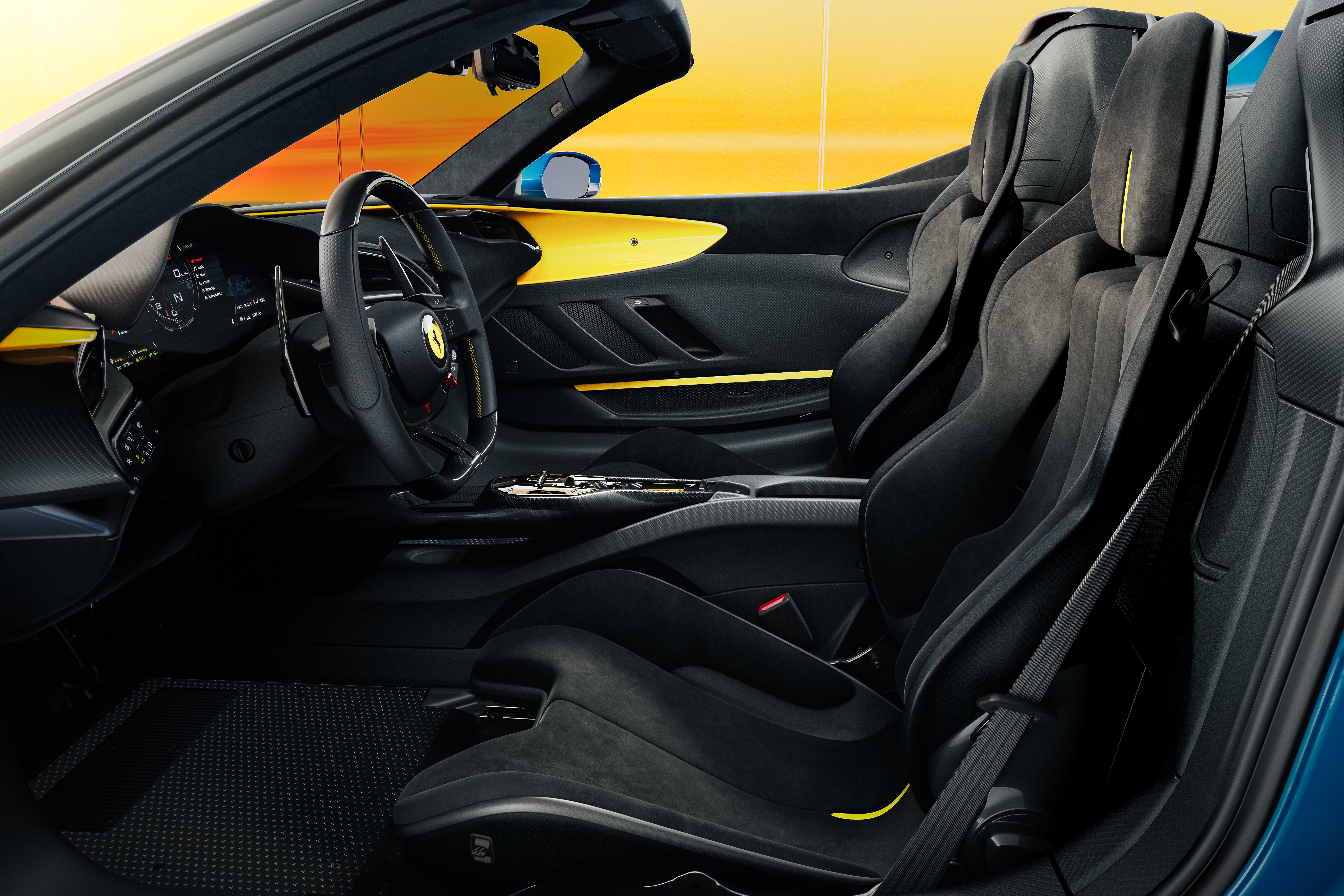 Ferrari SF90 XX Spider interior