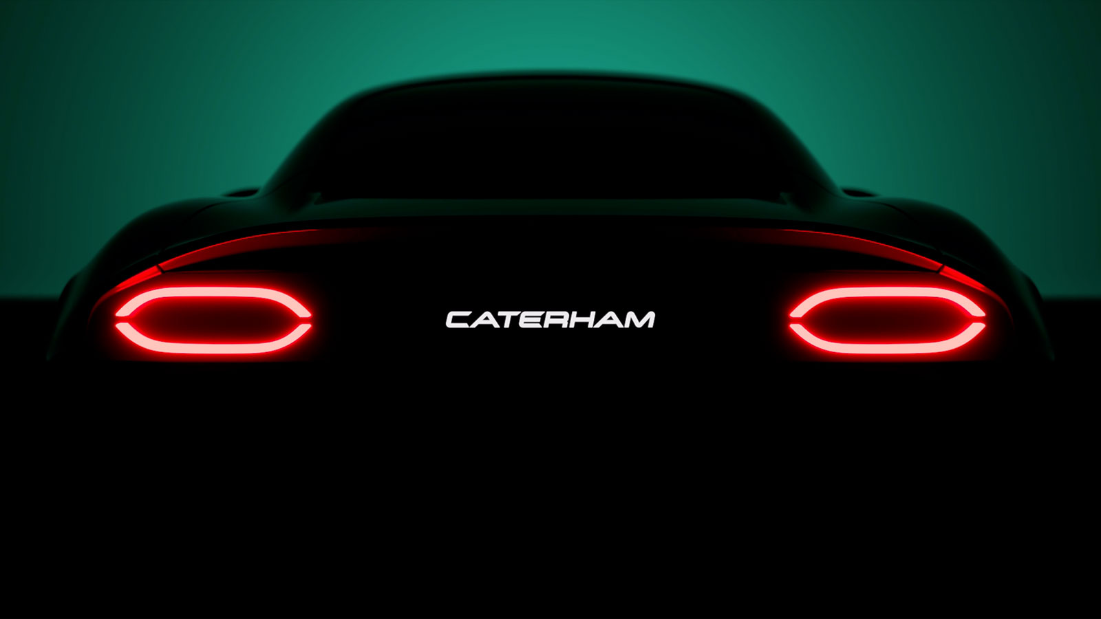 An image showing the rear end of the Caterham Project V concept car. 