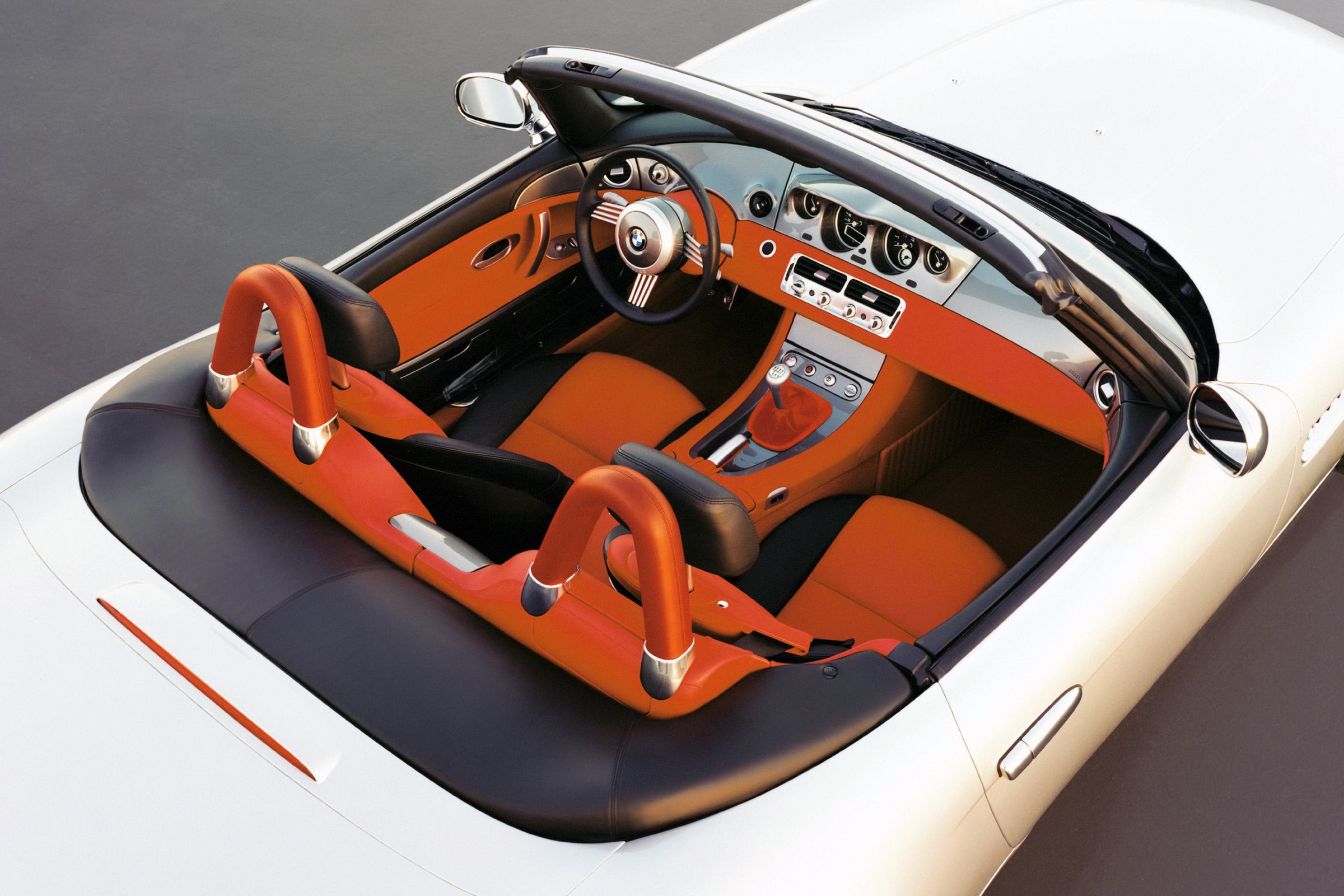 Cabin of a BMW Z8