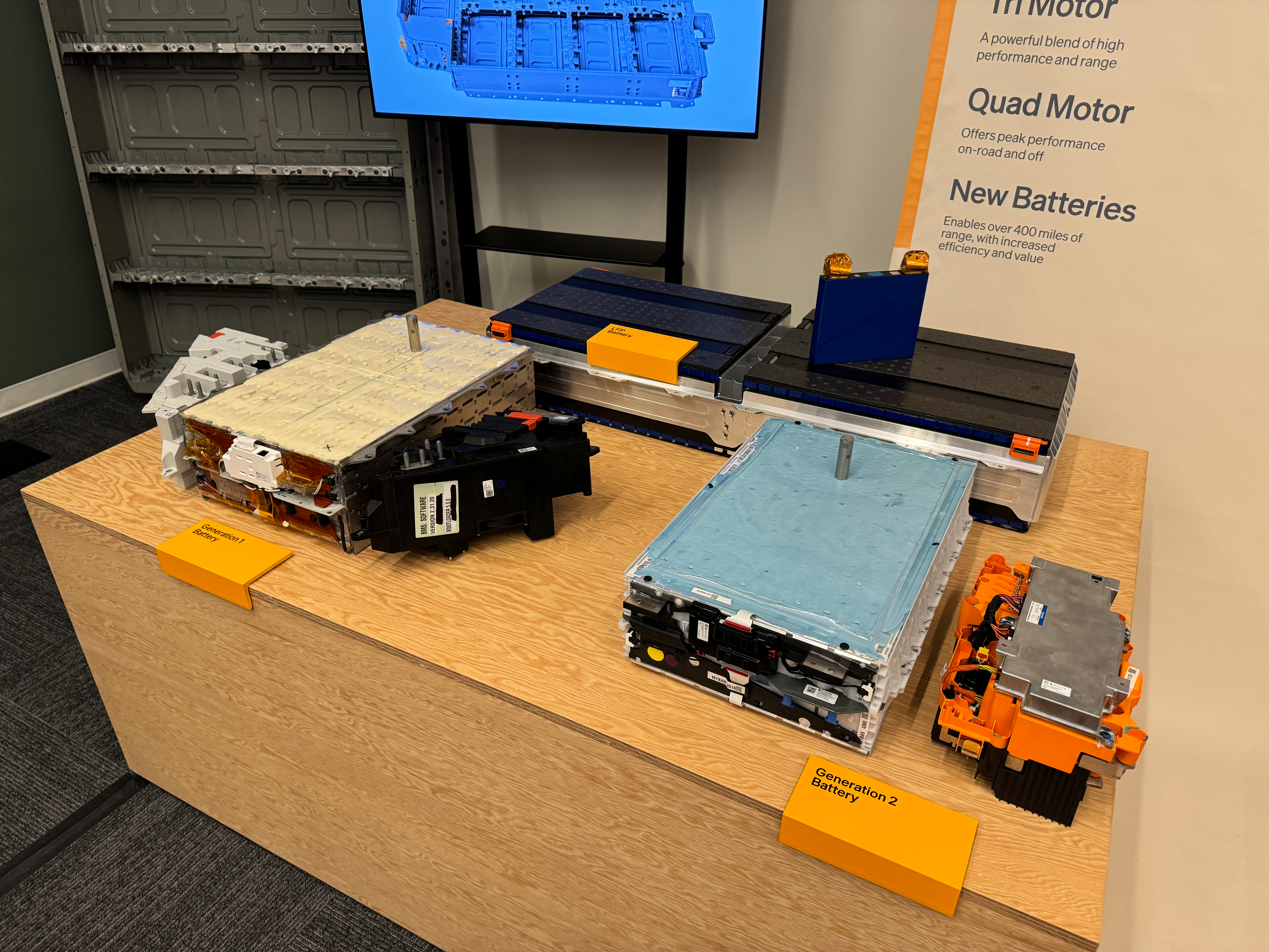 Rivian R1 battery cells